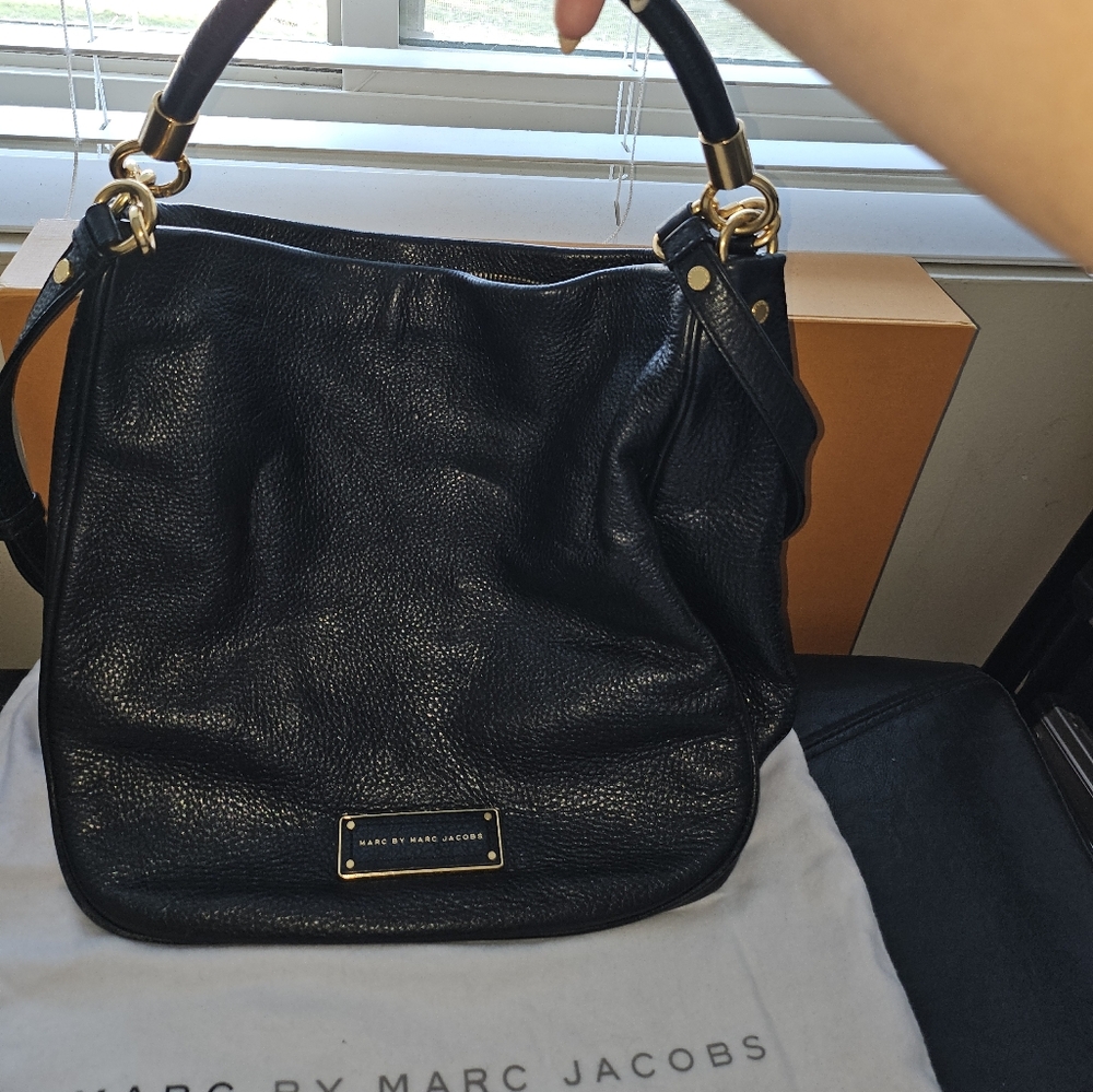 Marc Jacobs Black Leather Women's Bag